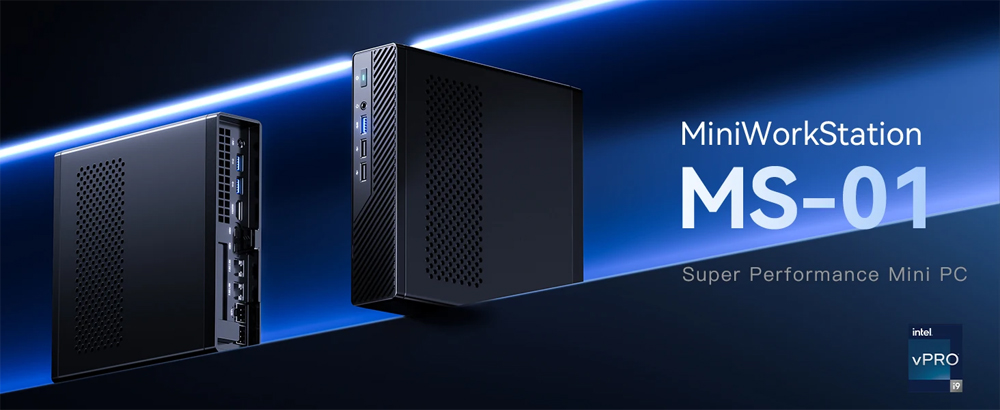 Intel Core I9 13900H Mini Pc - MINISFORUM Mini-pc MS-01 Intel i9 13900H