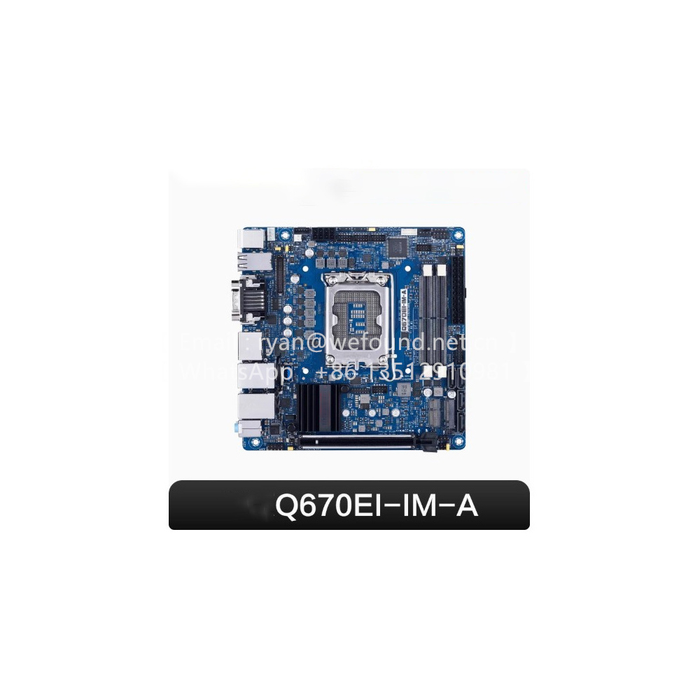 Lga1700 Itx Motherboard Ddr5 - Q670EI-IM-A mini-ITX moederbord LGA1700 Socket voor