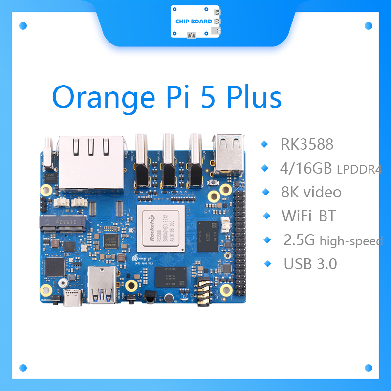 Orange Pi 5 Plus 16Gb - Oranje Pi 5 Plus Single Board