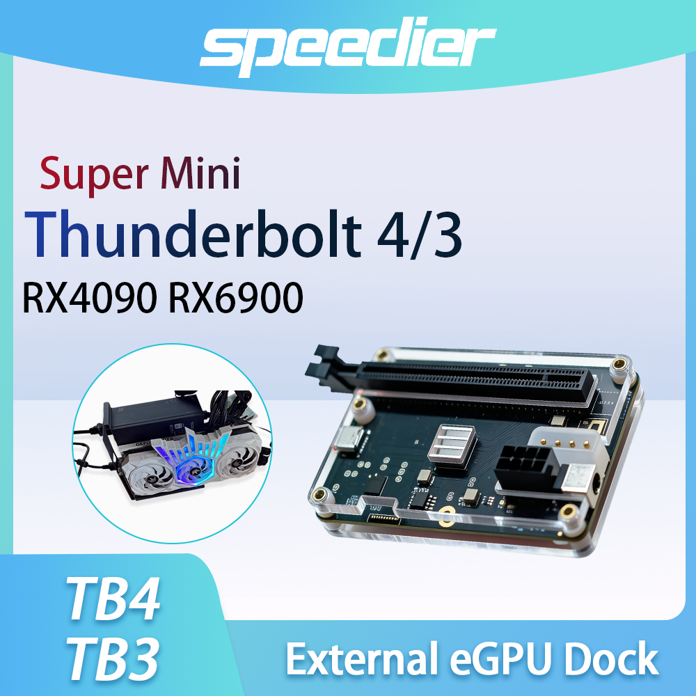 Thunderbolt 4 Egpu Dock Mini Pc - Thunderbolt 4 3 eGPU Dock Externe