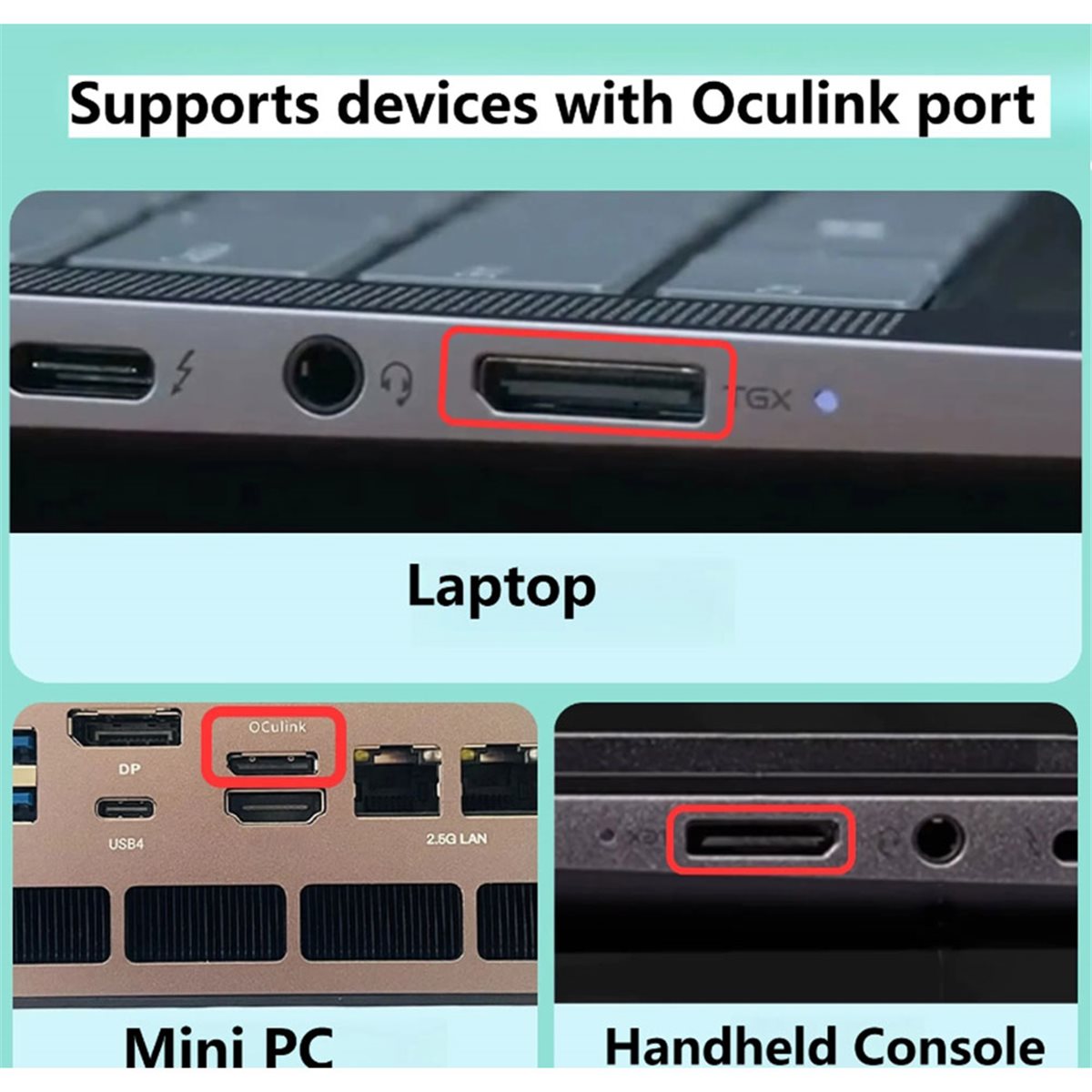 Oculink Egpu Mini Pc - NIEUWE FABRIEK~Oculink EGPU Grafische Kaart Dock