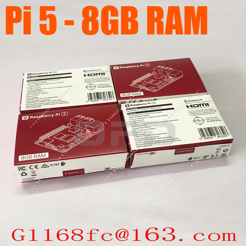 Raspberry Pi 5 8Gb Board - Pi 5 2GB/4GB/8GB Geheugenontwikkelingsbord Single Board