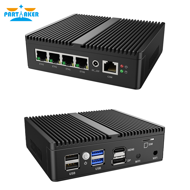 Partaker Mini PC N5105 N150 J4 - Pfsense Firewall Router 2.5G 4 I226 recensie en prijs