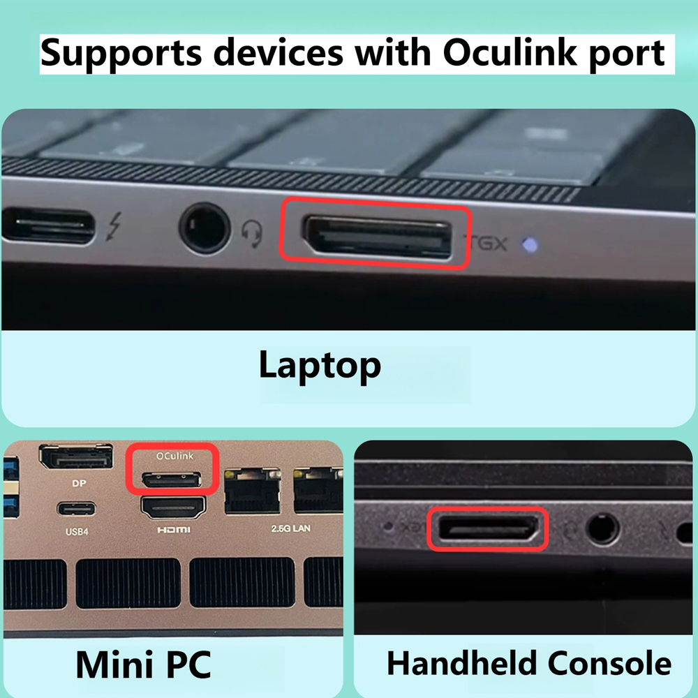 Oculink eGPU Grafische Kaart D - Oculink Egpu Mini Pc recensie en prijs