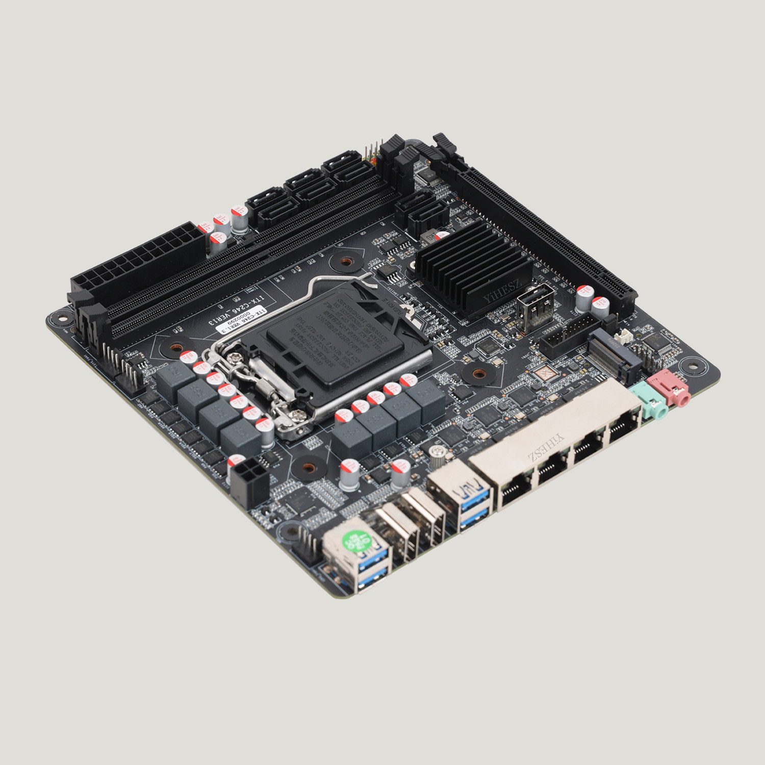 C246 Mini-ITX Moederbord 8 Bay - Nas Motherboard 8 Sata Mini Itx recensie en prijs
