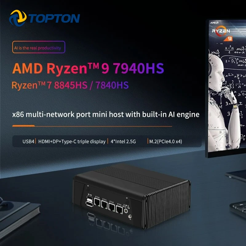 Super Deal Mini Soft Router AM - Amd Ryzen 7 7840Hs Mini Pc recensie en prijs