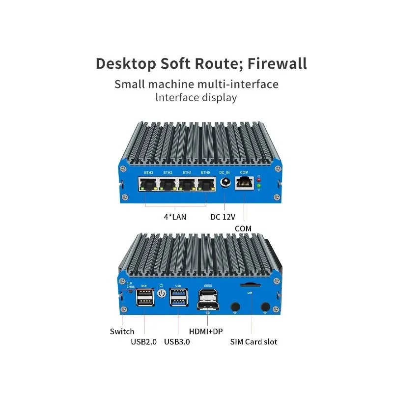 2026 Hot Selling N100 Soft Rou - Pfsense Firewall Router 2.5G 4 I226 recensie en prijs