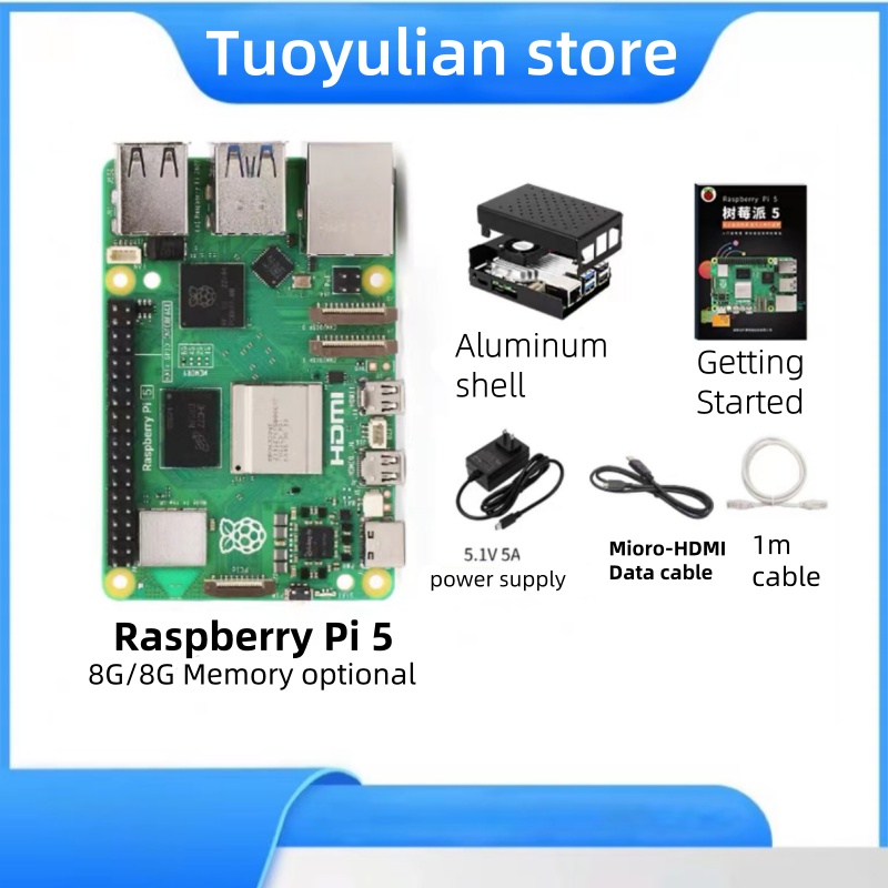 Voor Raspberry Pi 5 ontwikkelb - Raspberry Pi 5 8Gb Board recensie en prijs