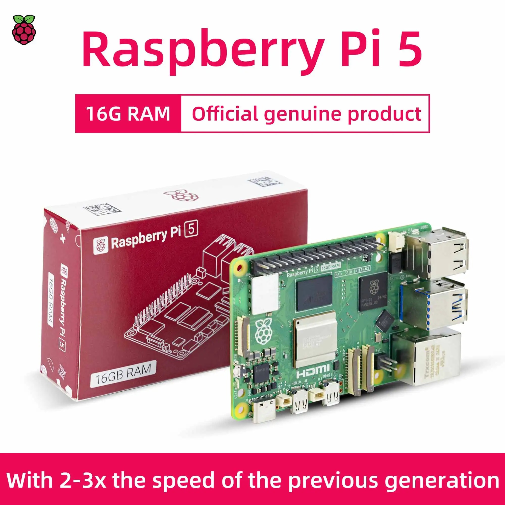 Seeedstudio Nieuw product Orig - Raspberry Pi 5 8Gb Board recensie en prijs