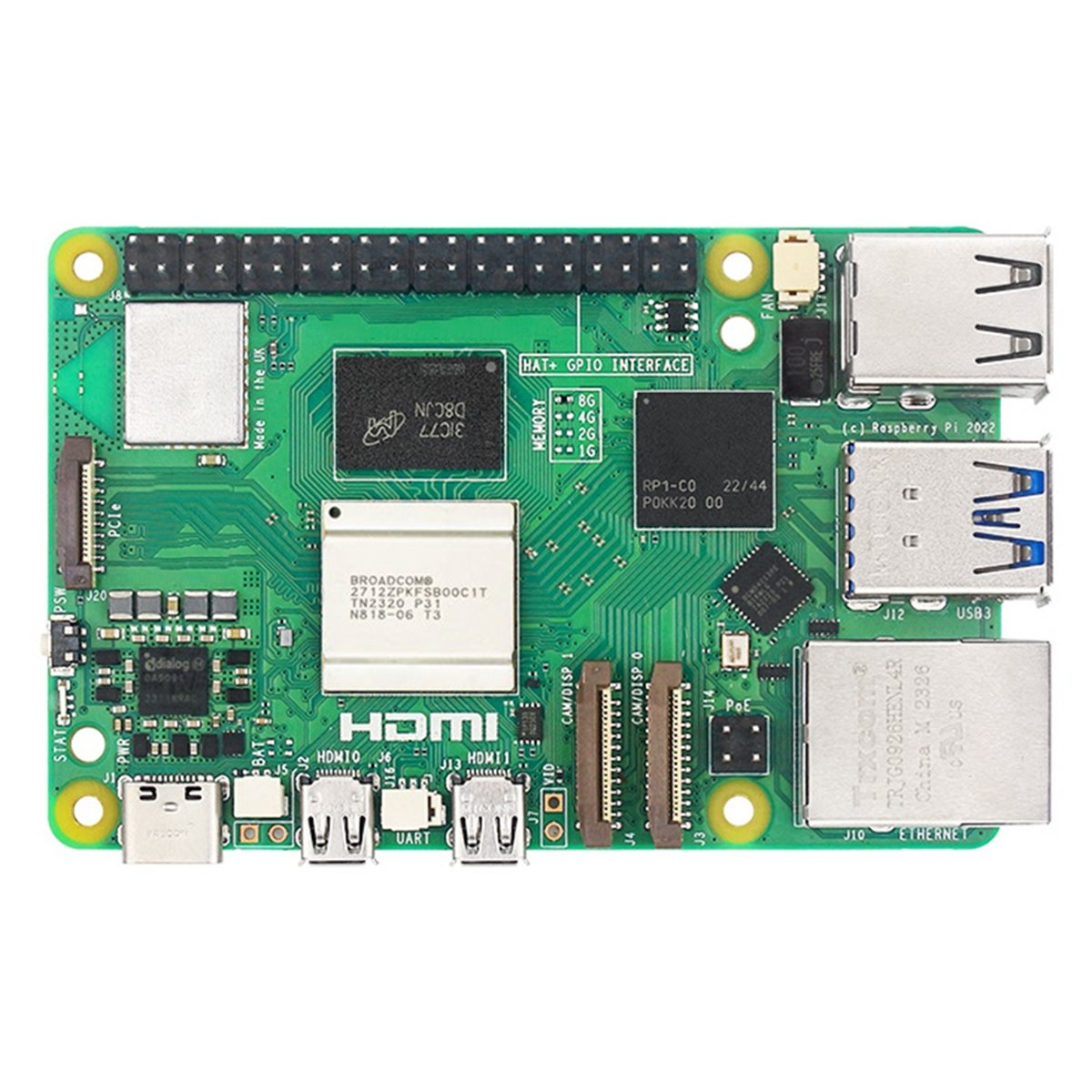 X14A& IRasptek Starter Kit voo - Raspberry Pi 5 8Gb Board recensie en prijs