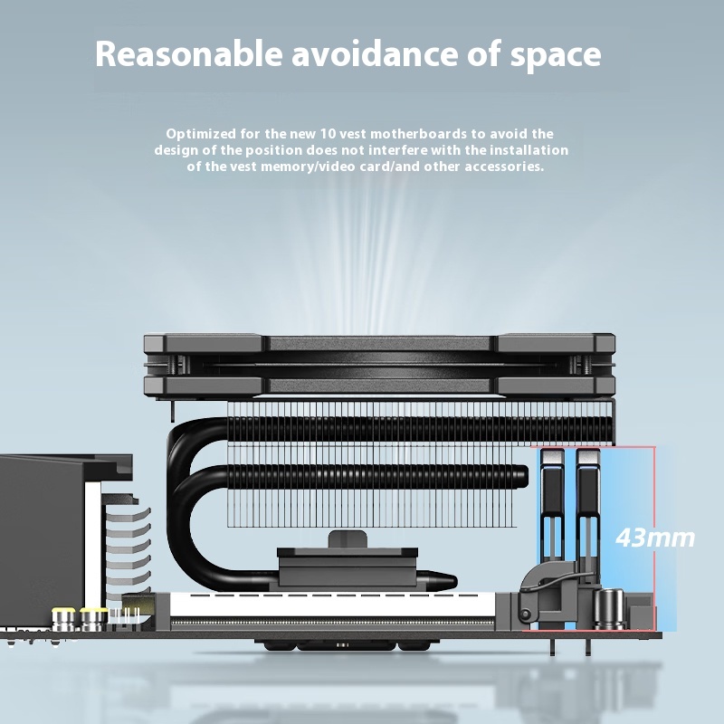 ID-COOLING IS-67-XT 6 warmtepi - Lga1700 Itx Motherboard Ddr5 recensie en prijs