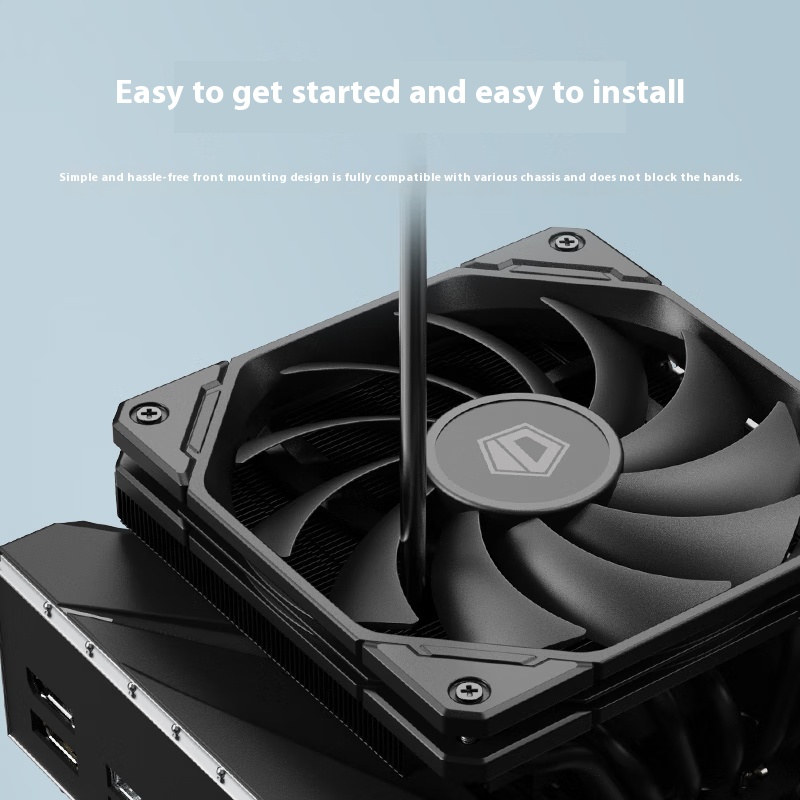 ID-COOLING IS-67-XT 6 warmtepi - Lga1700 Itx Motherboard Ddr5 recensie en prijs