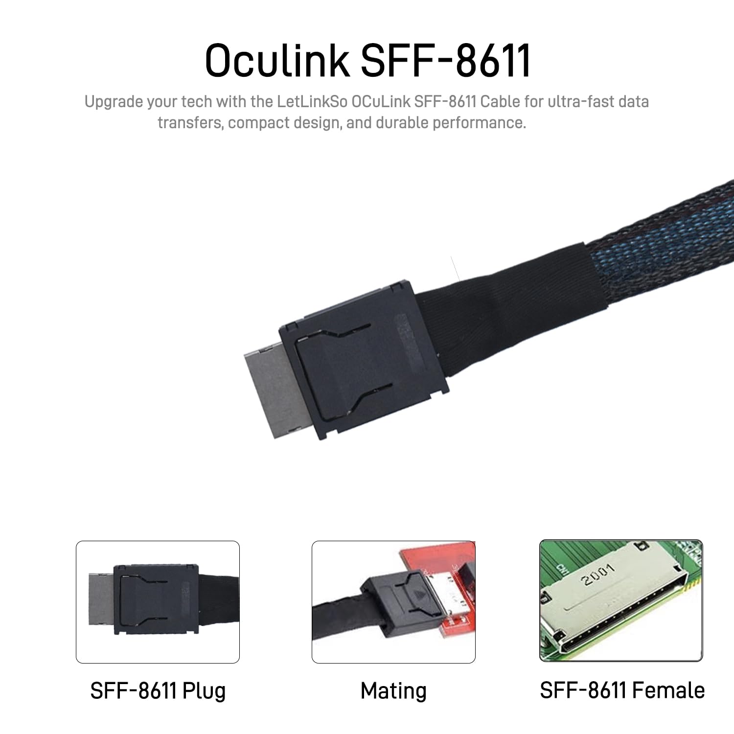 JonISerl Oculink kabel PCIe 4. - Oculink Egpu Mini Pc recensie en prijs
