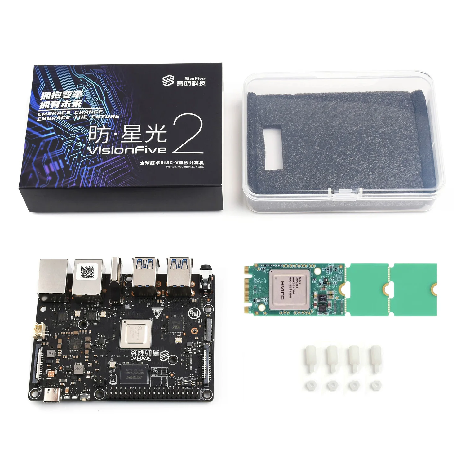VisionFive2 8GB WiFi AI Kit RI - Raspberry Pi 5 8Gb Board recensie en prijs