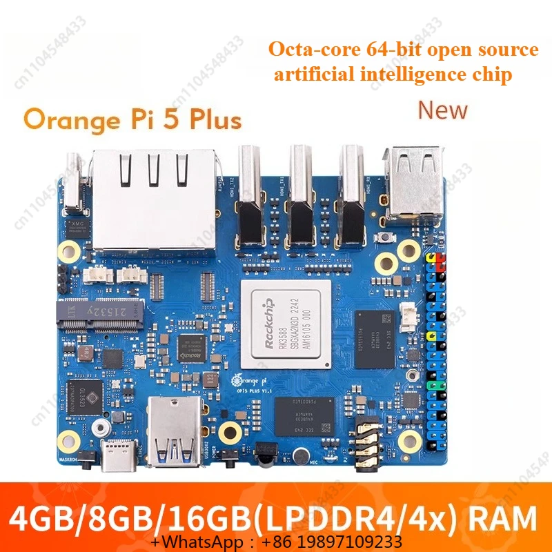 OrangePi 5 PLUS ontwikkelbord  - Rockchip Rk3588 Development Board recensie en prijs