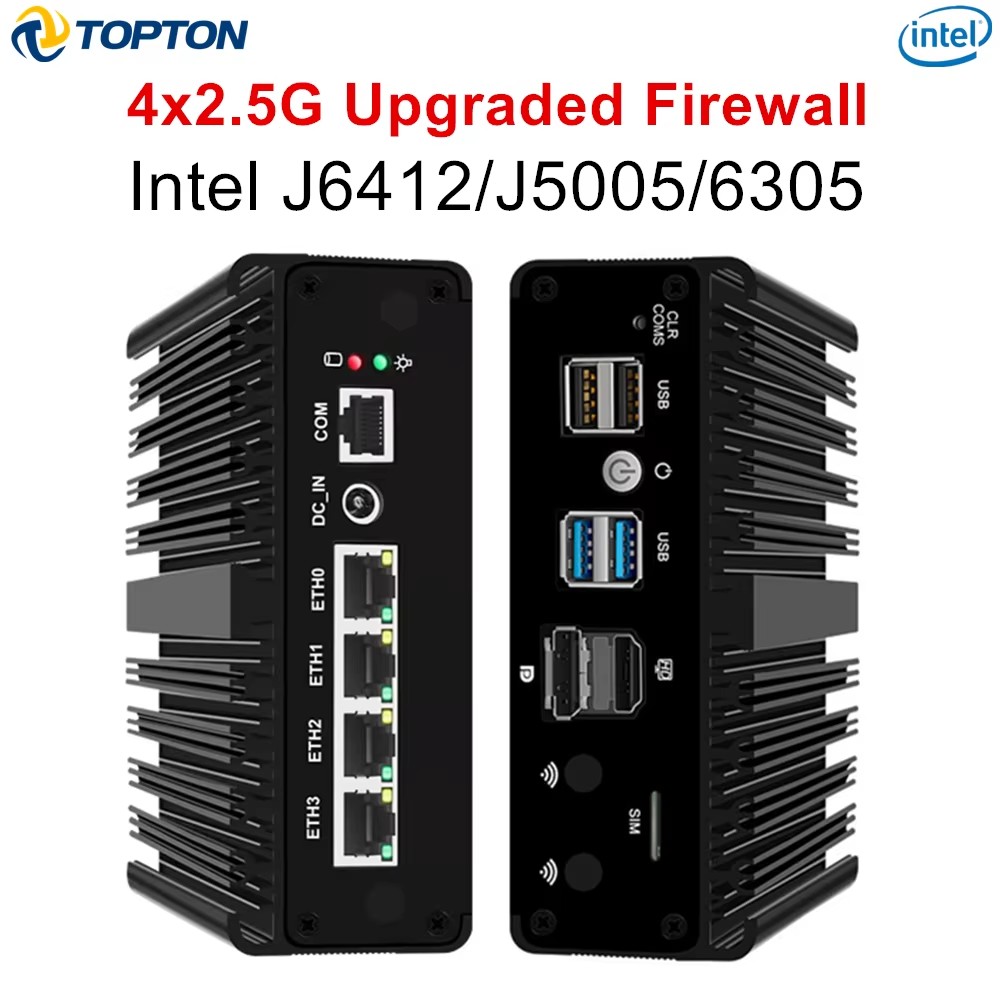 Intel N150 Mini PC Firewall Ro - Pfsense Firewall Router 2.5G 4 I226 recensie en prijs