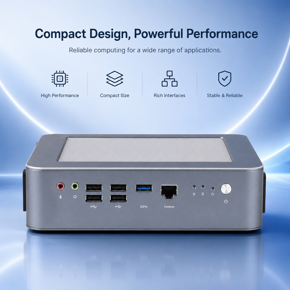 Qotom Q51551ST Mini PC Intel C - Dual Lan 10G Sfp+ Mini Pc recensie en prijs