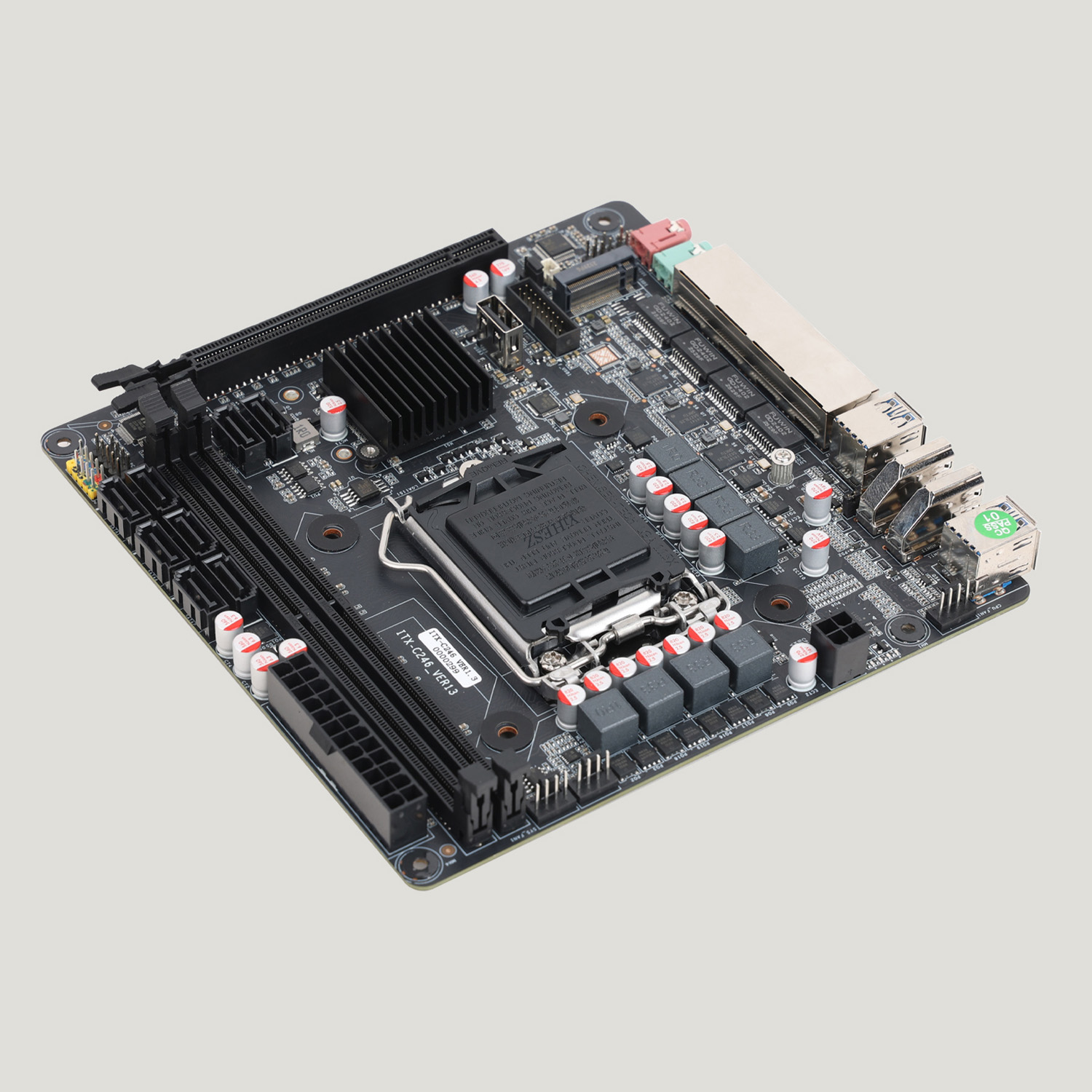 8-baays C246 Vpro NAS moederbo - Nas Motherboard 8 Sata Mini Itx recensie en prijs