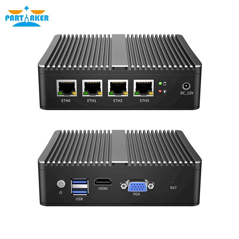 Partaker Fanless pfSense Route - Pfsense Firewall Router 2.5G 4 I226 recensie en prijs