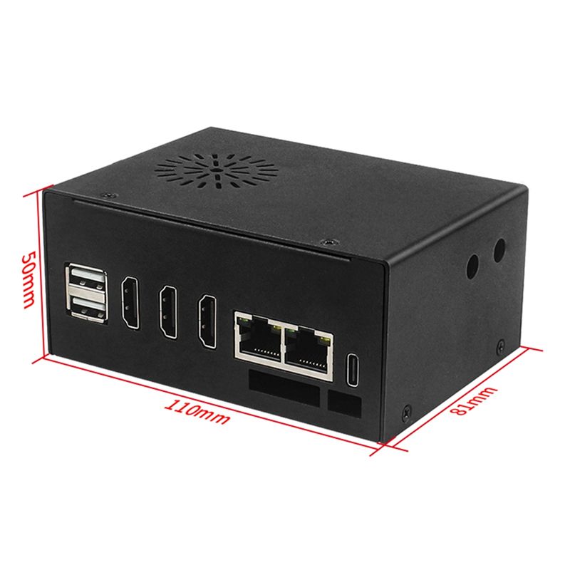 HGHO Metalen behuizing met koe - Orange Pi 5 Plus 16Gb recensie en prijs
