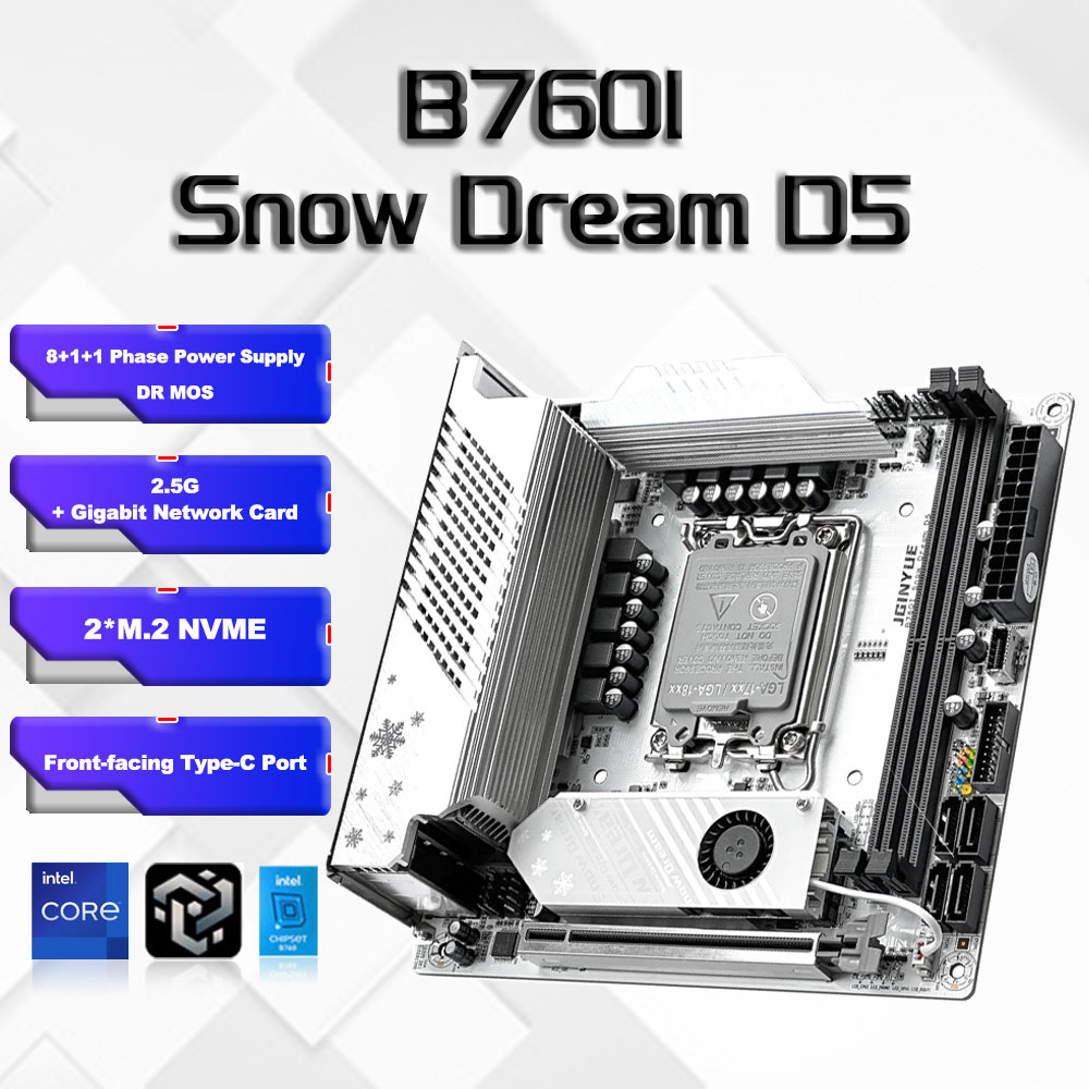 B760i ARGB WIFI DDR5 Moederbor - Lga1700 Itx Motherboard Ddr5 recensie en prijs