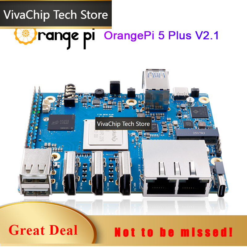 VivaCTOrange Pi 5 Plus Mini PC - Orange Pi 5 Plus 16Gb recensie en prijs