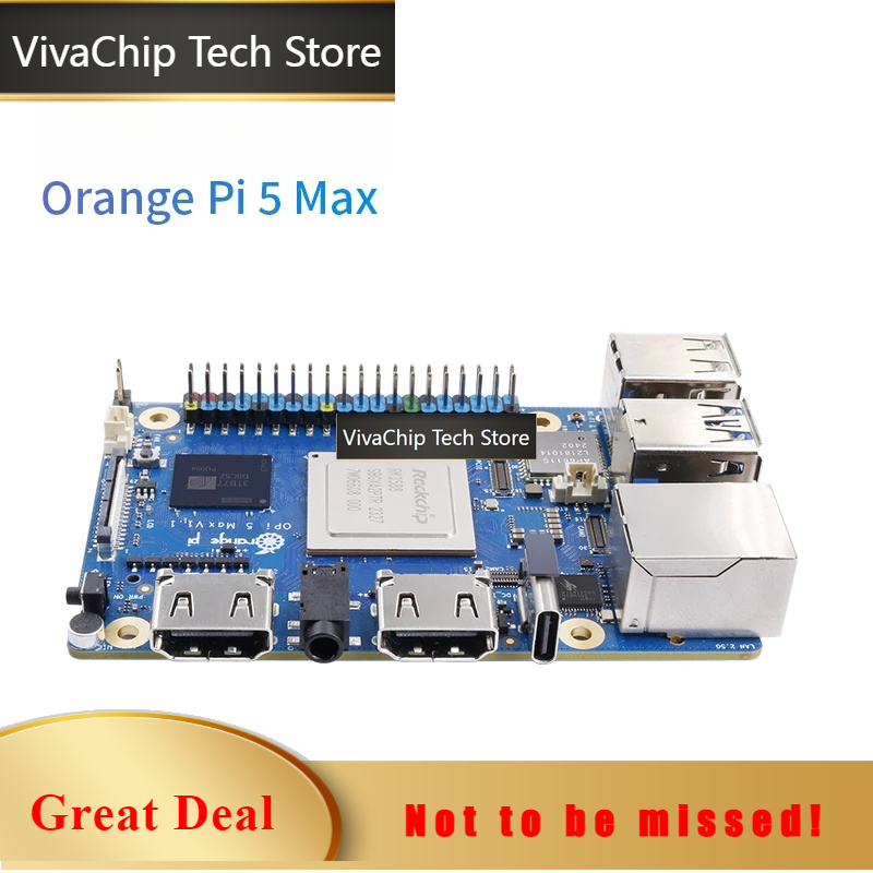 VivaChip TechOrange Pi 5 Max 1 - Rockchip Rk3588 Development Board recensie en prijs